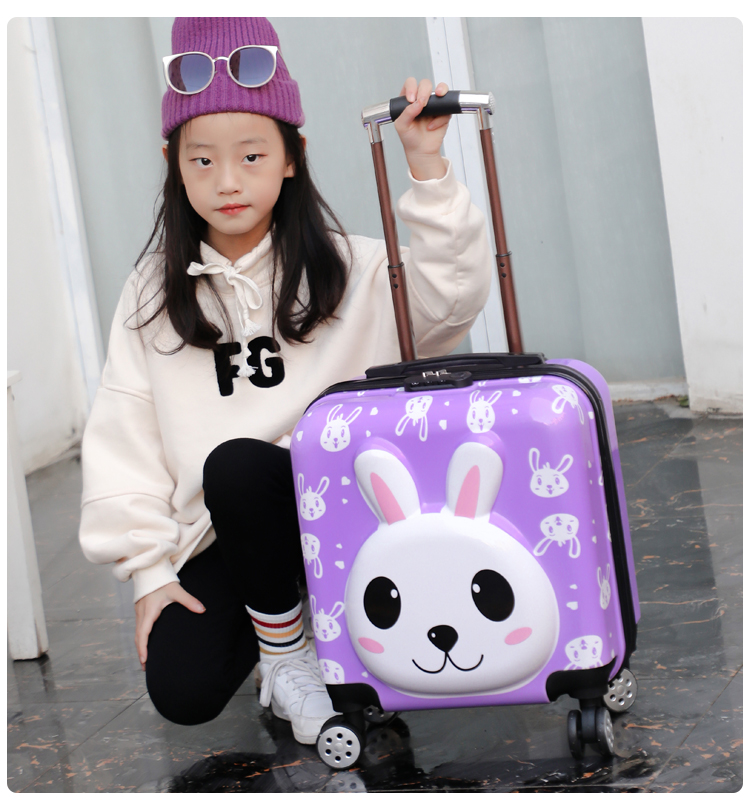 儿童行李箱18英英寸儿童拉杆箱20英英寸男女小孩旅行箱宝宝行李箱万向