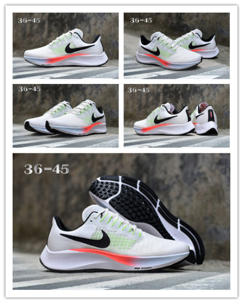 飞马37代纯原跑步鞋zoom气垫防滑缓震运动鞋软底防滑情侣鞋bape nike