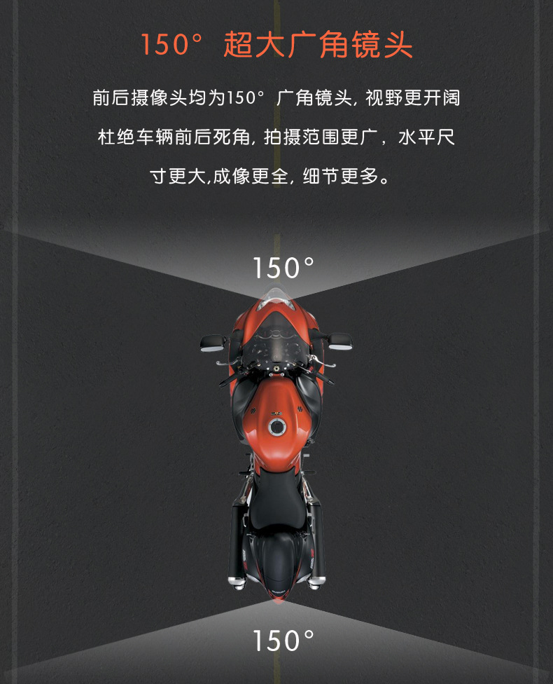 2022全新款新款xbht701星光夜视防水防抖机车摩托车行车记录仪gps定位