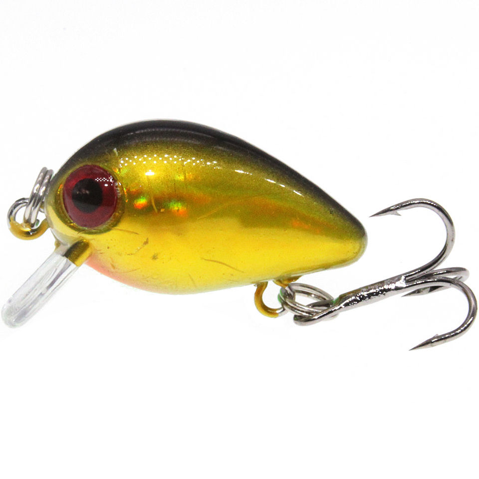 微物小型路亚饵马口白条翘嘴红尾红眼缓沉小胖米诺淡水溪流淡水饵 4号