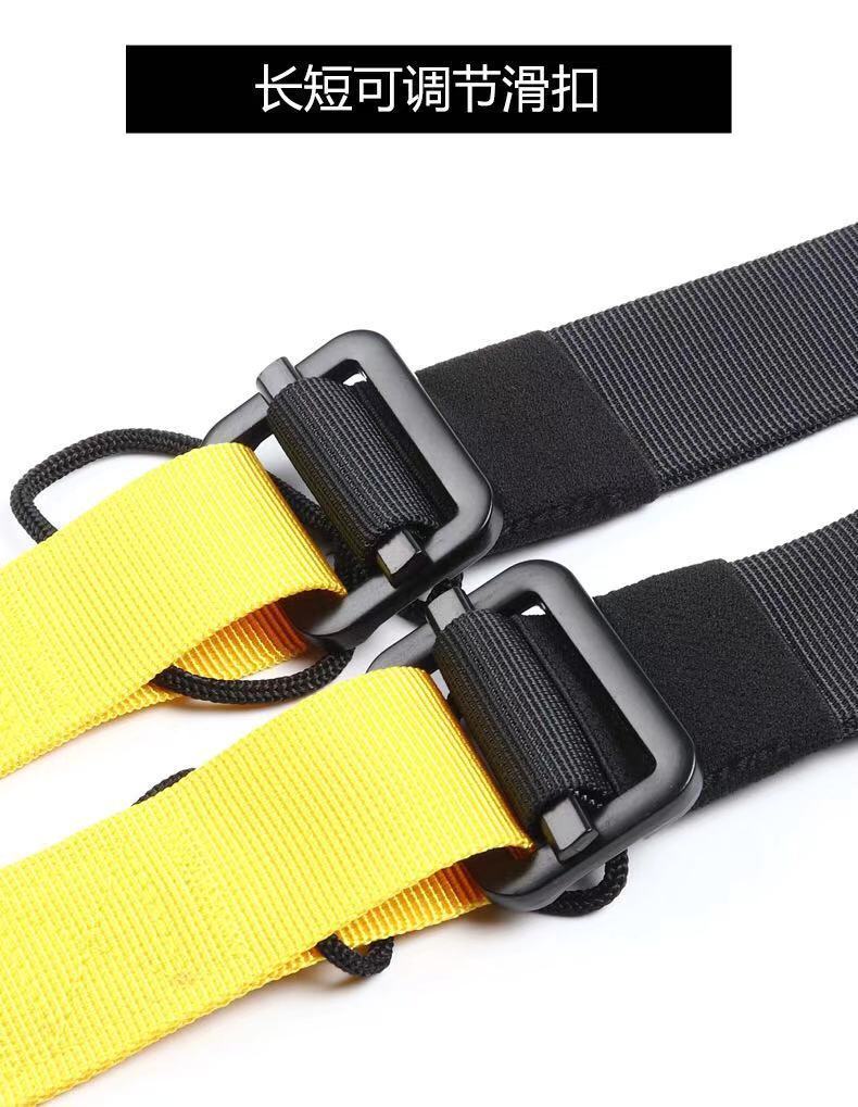 精选trx悬挂训练带悬挂带拉力绳抗阻力训练绳健身拉力器健身瑜伽带