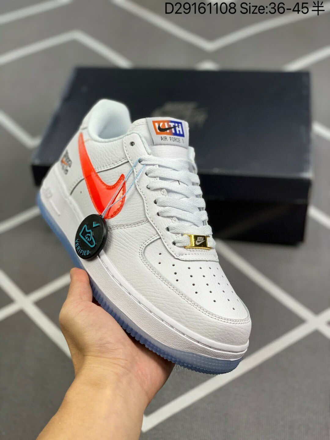 祈珏联名aj莆田纯原高版本莆田男女鞋纯原空军一号af1 彩色拼接 鸳鸯