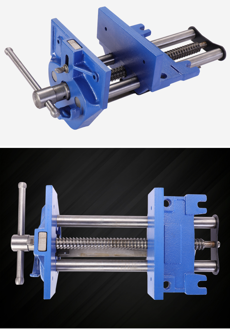 德骊嘉木工桌虎钳快速夹台钳木工夹钳桌钳子专业工作台夹具7寸9寸 7寸