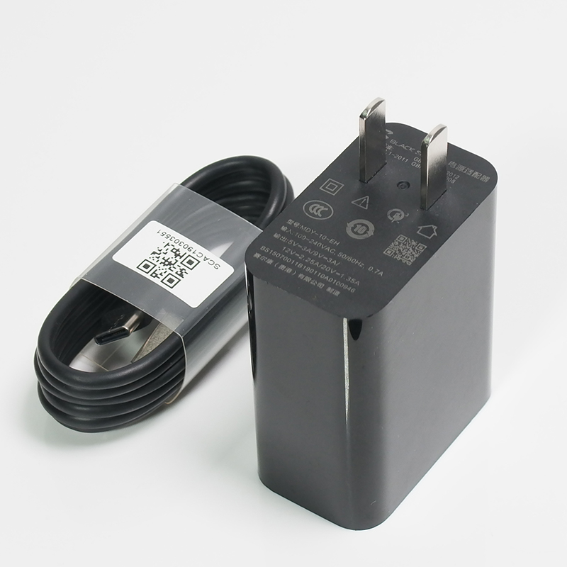 适用于黑鲨2/2pro充电器红米k20pro k30 4g版原配27w快充9mdy10eh