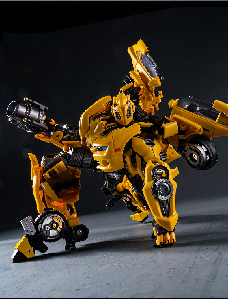 变形·金刚黑曼巴5机器人可动合金擎天柱大黄蜂正版汽车人玩具 大力神