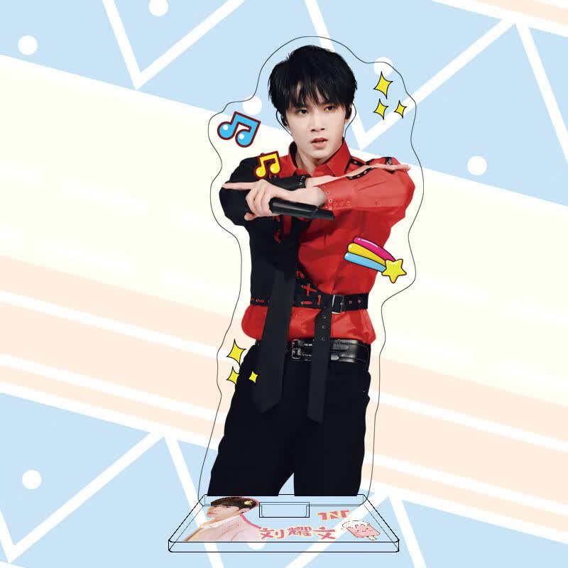创意刘耀文大立牌16cm亚克力摆件tnt时代少年团周边 刘耀文大立牌2 16