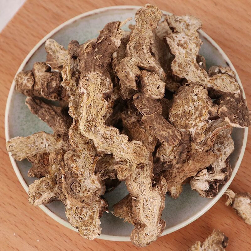 北京同仁堂原料江苏野生苍术炒苍术特级野生苍术中药材苍术片南仓术