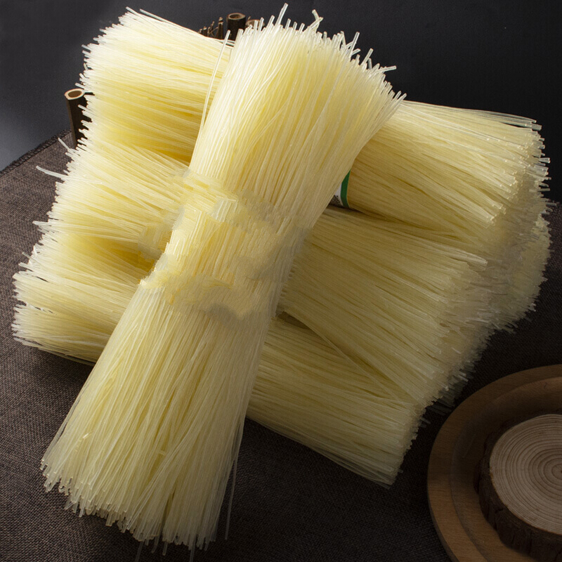 金丝米线细米线干货河南米线速食易煮午餐砂锅米线散装500g3把送三鲜