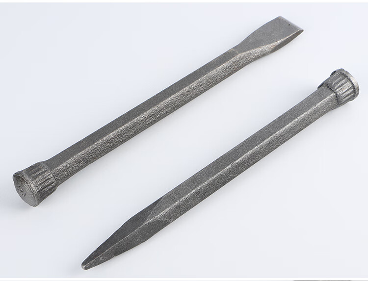 水泥凿子扁头特钢尖凿冲铁冲子扁铲石工凿钢凿钎子水泥凿铁劈石器 4