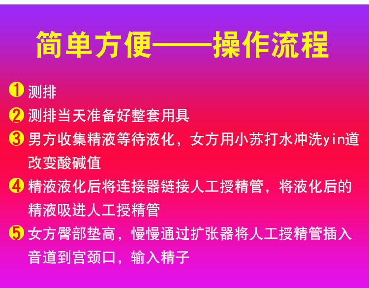 人工授精器受精人用采精子输精管家庭器械工具取精杯套餐四