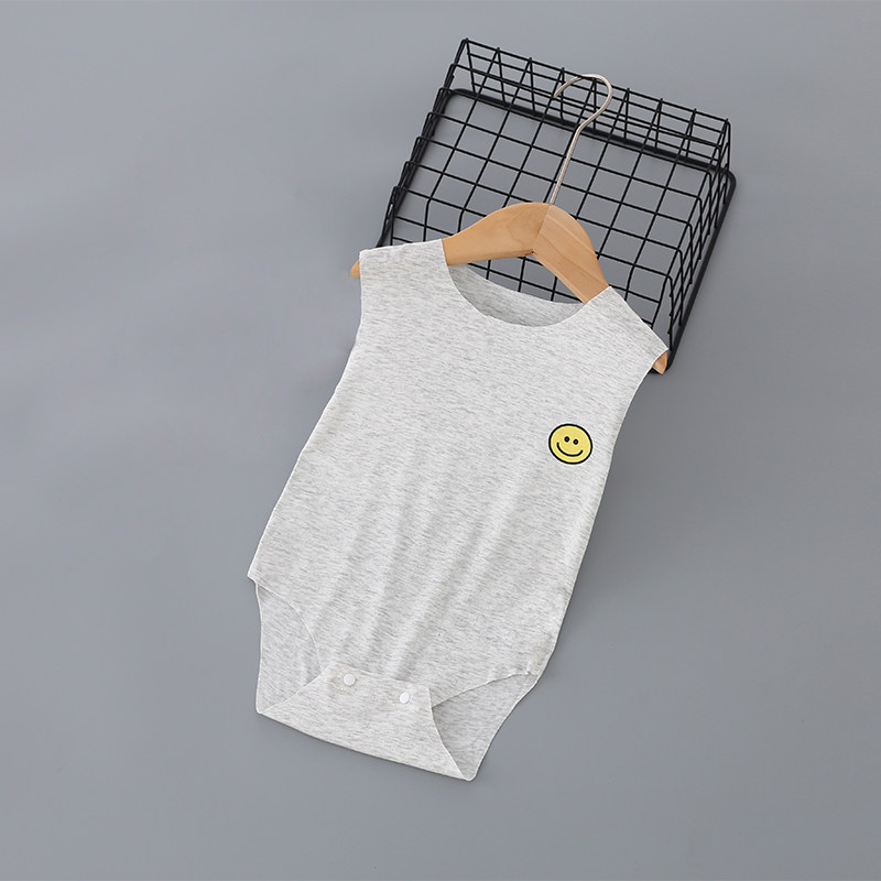 包屁衣夏薄包屁衣婴儿夏季薄款莫代尔爬服三角哈衣男女宝宝连体衣空调