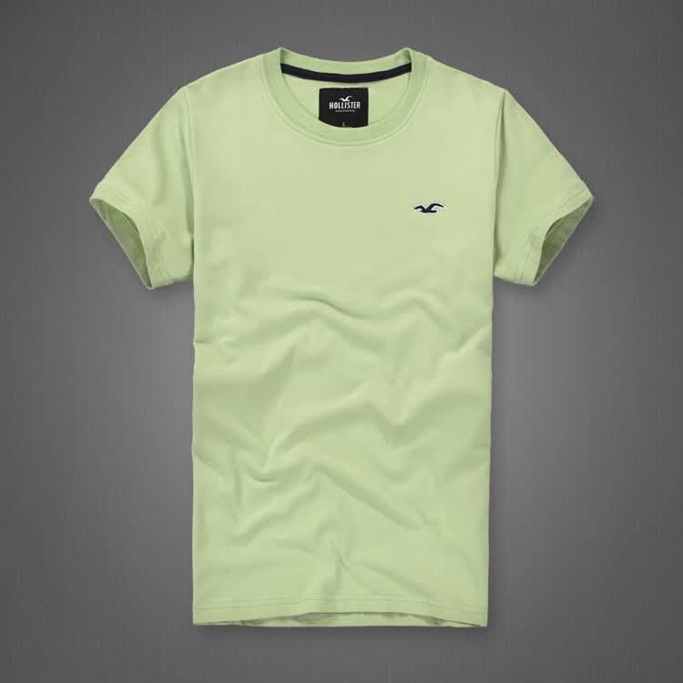 hollister品牌特价海鸥2022年夏季新款男装短袖t恤afhco修身圆领棉质