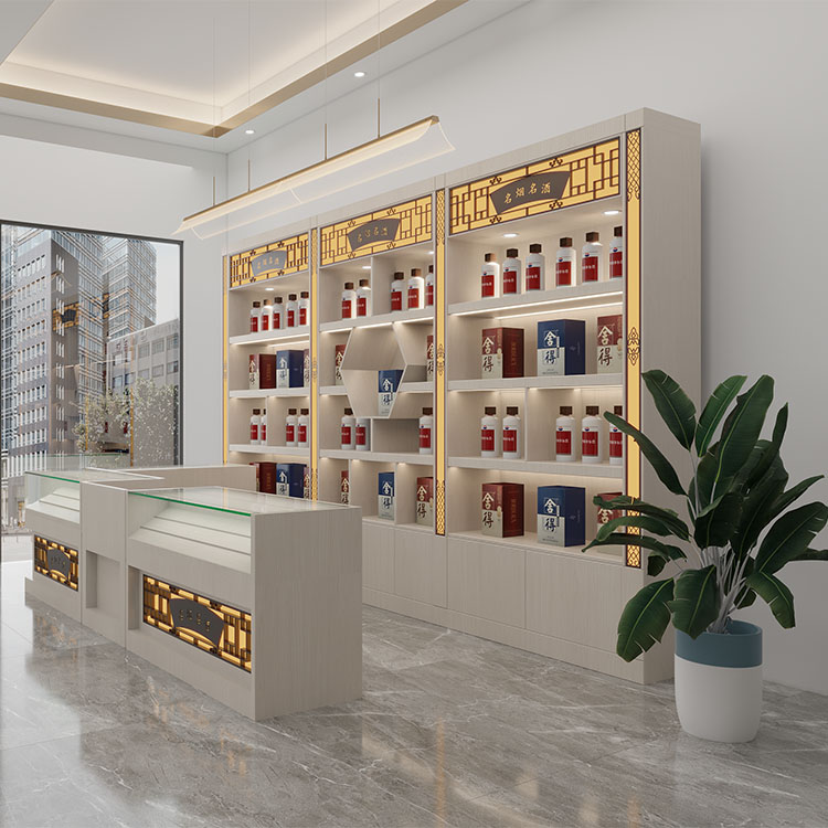 烟酒柜展示柜定制白酒便利店烟组合红酒展示柜专卖烟