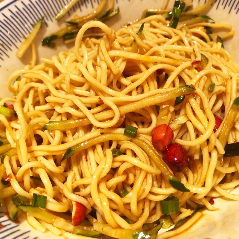 5斤贵州凉面面条拌面四川速食商用摆摊推车重庆小面凉面专用面条凉面