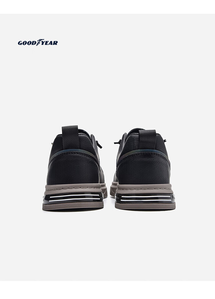 固特异(goodyear)休闲鞋男鞋潮流百搭男士板鞋真皮鞋子男夏季时尚青年