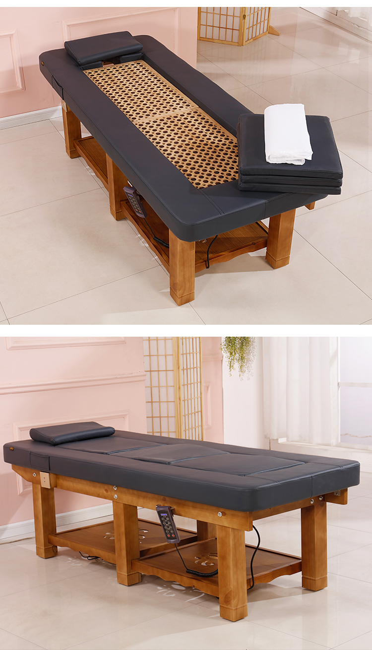 无烟艾灸床美容院专用理疗床全自动中药熏蒸床全身灸养生床家用 新款