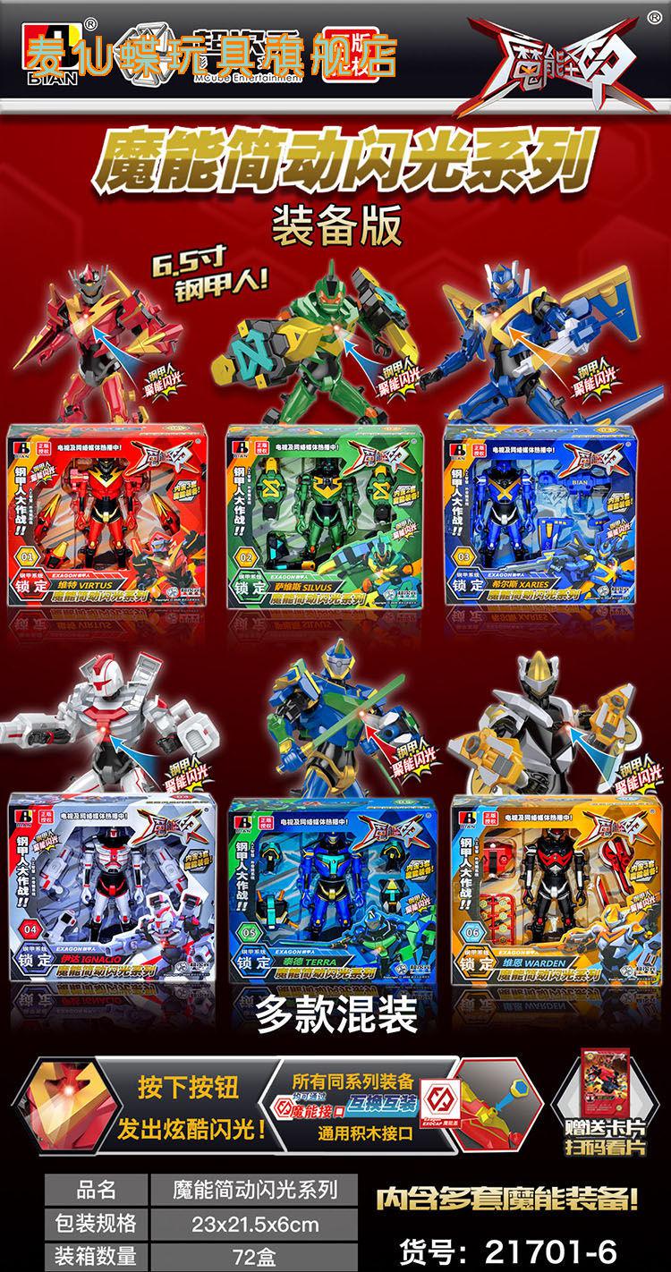 定制魔能圣甲钢甲机器人魔能动装维特泰德伊达希尔斯维恩人偶玩具套装