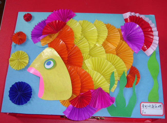 彩色16k蜡光纸50张剪纸窗花专用纸儿童手工diy折纸彩纸8k小a4 1包8开