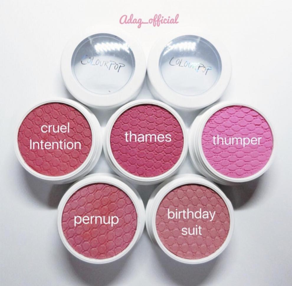 colourpop腮红count me in between the sheets 女友