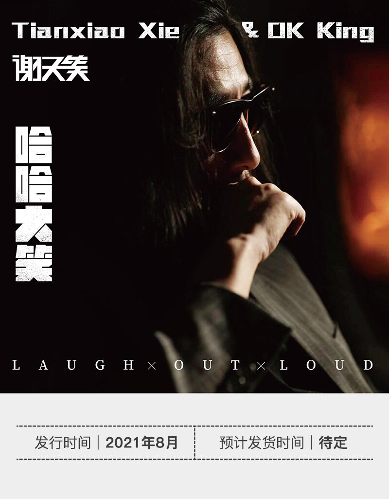 正版唱片谢天笑哈哈大笑2021专辑cd歌词本