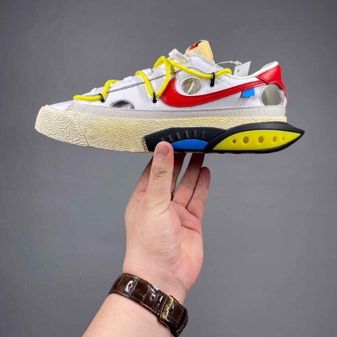 高端男鞋blazerlow开拓者ow联名户外绑带休闲运动板鞋 dh786301 40