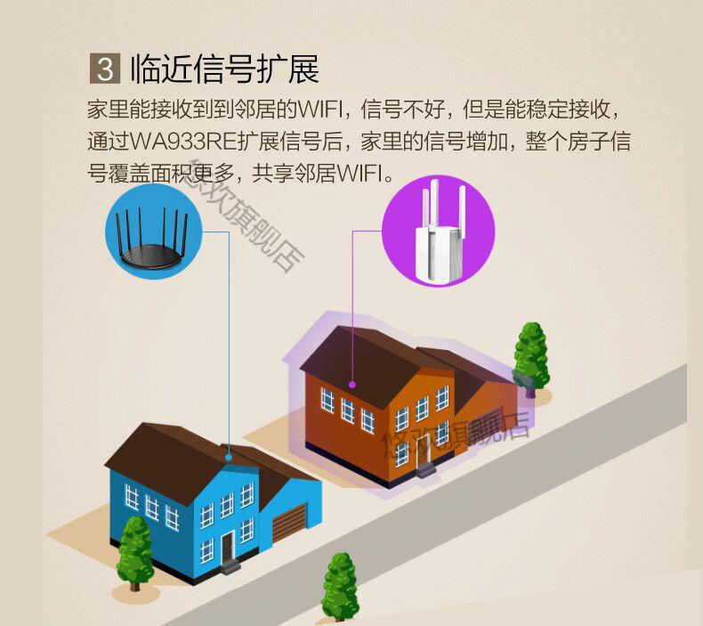 wifi信號放大器無線放大器wifi信號擴大器增強接收網絡中繼wife擴展