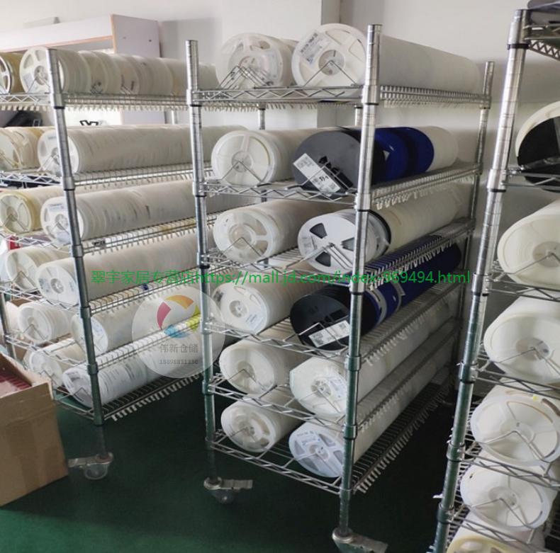 拙治smt料盘架物料周转车线网架贴片货架电阻电容料盘车单双峰