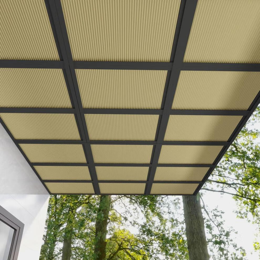 丝柏灵阳光房天窗帘蜂巢帘天篷帘防晒玻璃房顶阳光房棚隔热蜂窝遮阳