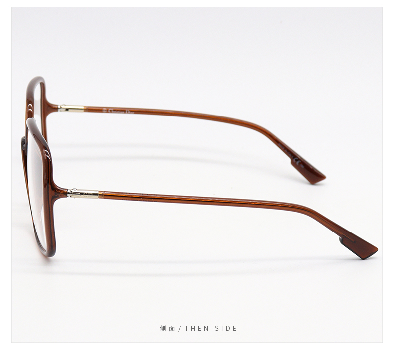 cd眼镜框女周扬青唐一菲同款cd平光镜防滑近视大框方形眼镜架泰卓龙so