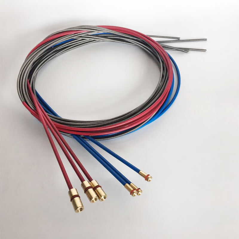 松下二保焊送丝软管200a350a500a焊枪导丝管欧式气保焊机配件枪簧松下