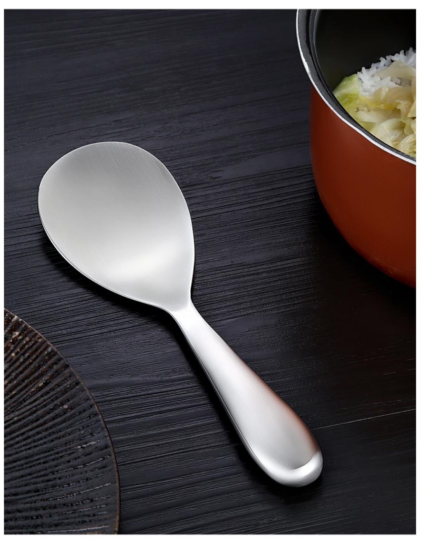 饭勺大号盛饭勺子家用饭铲长柄分餐勺调羹饭匙厨房小工具家居家用