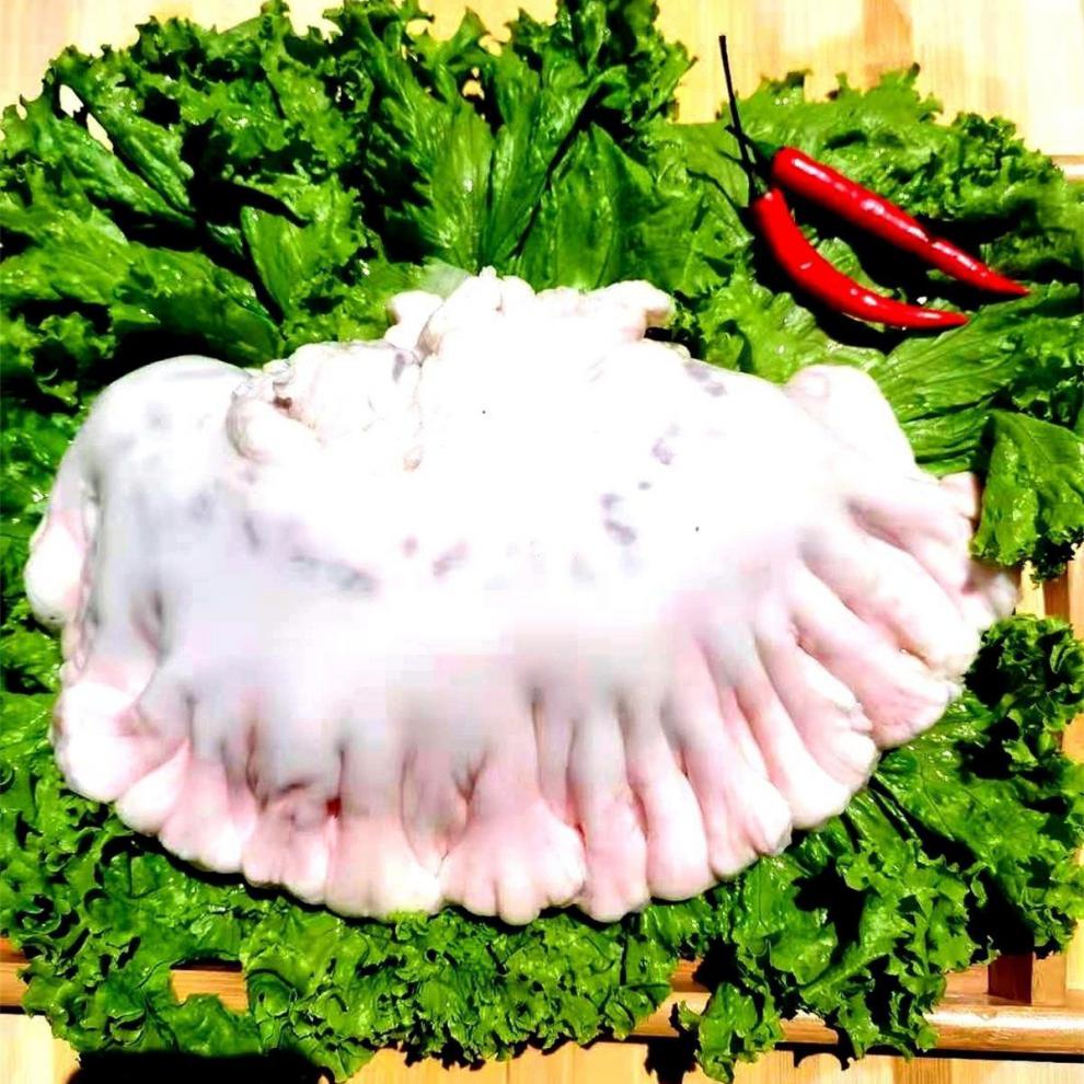 土猪新鲜鸡冠子油肠油水油花油特色网红小吃炼油嗞