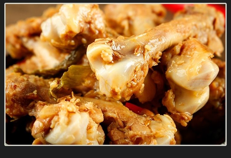 麻辣鸡骨棒儿时小零食麻辣鸡架鸡腿骨酒友下酒菜小吃麻辣味250克2袋