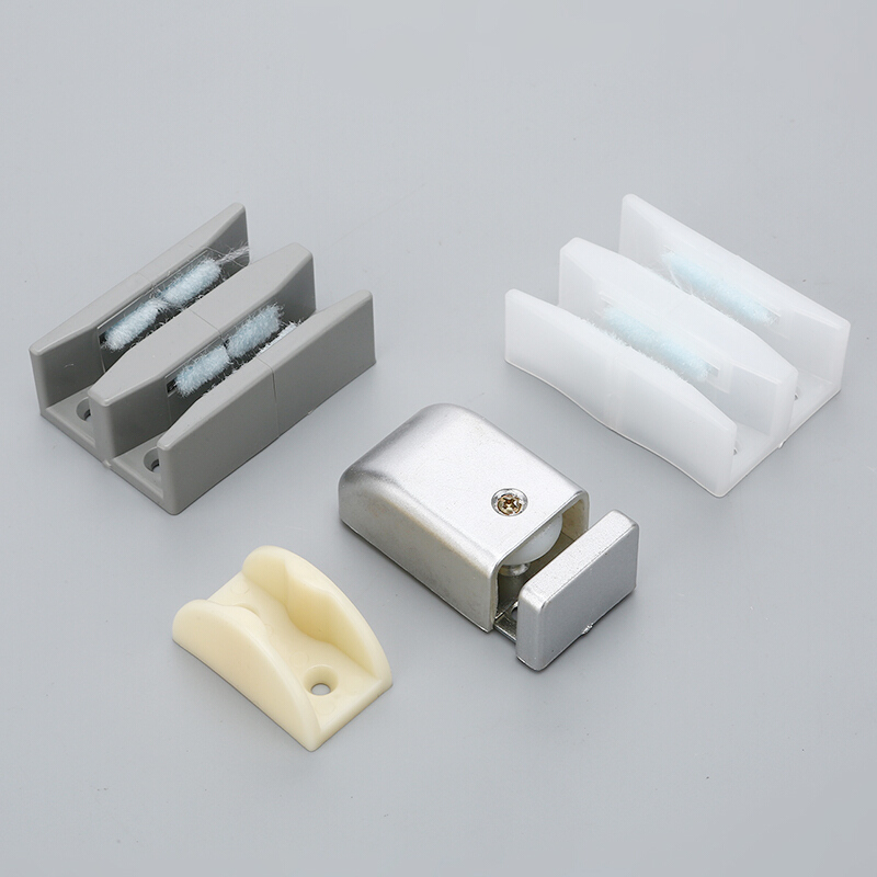 淋浴房门窗配件卫生间移门限位器玻璃门推拉门撞定位止摆器滑块55止摆