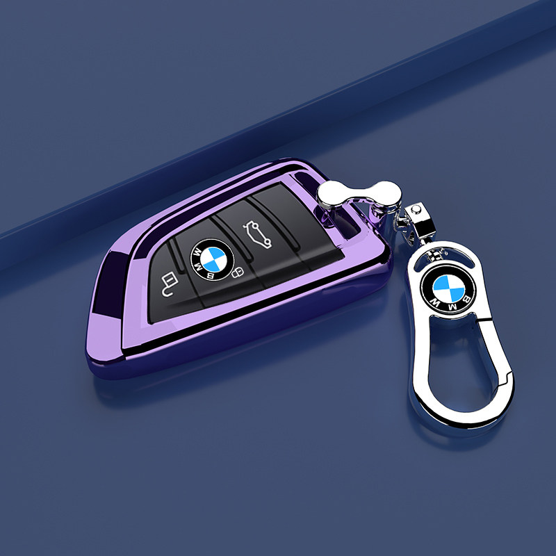 适用于2021款宝马x3钥匙套x1全包x2男士新款1系2系扣车锋芒壳挂扣