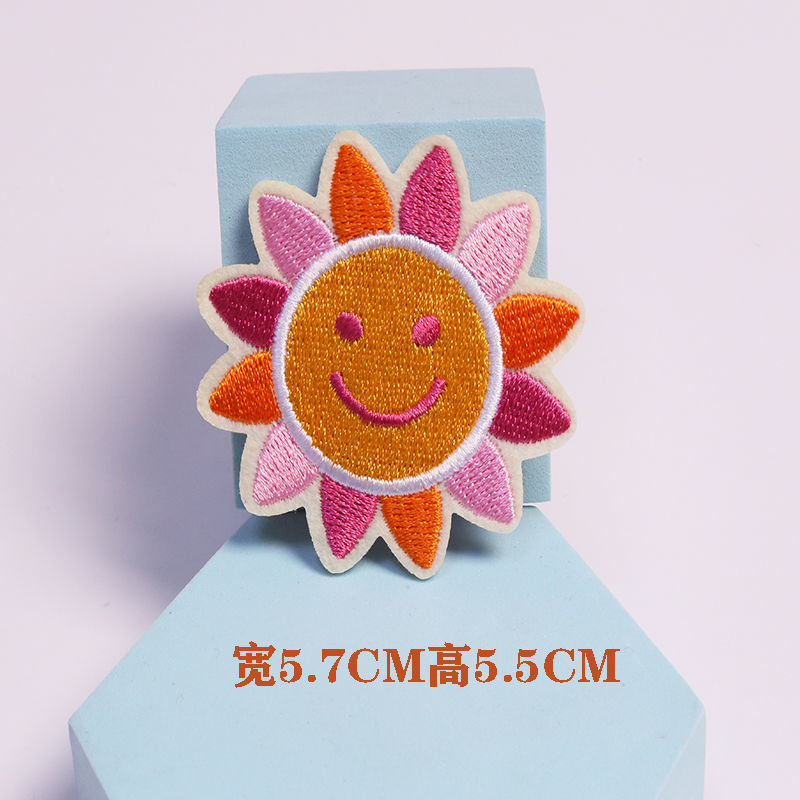 毛衣贴花儿童衣服补丁贴刺绣布贴牛仔裤毛衣补洞贴可熨烫手缝破洞布贴