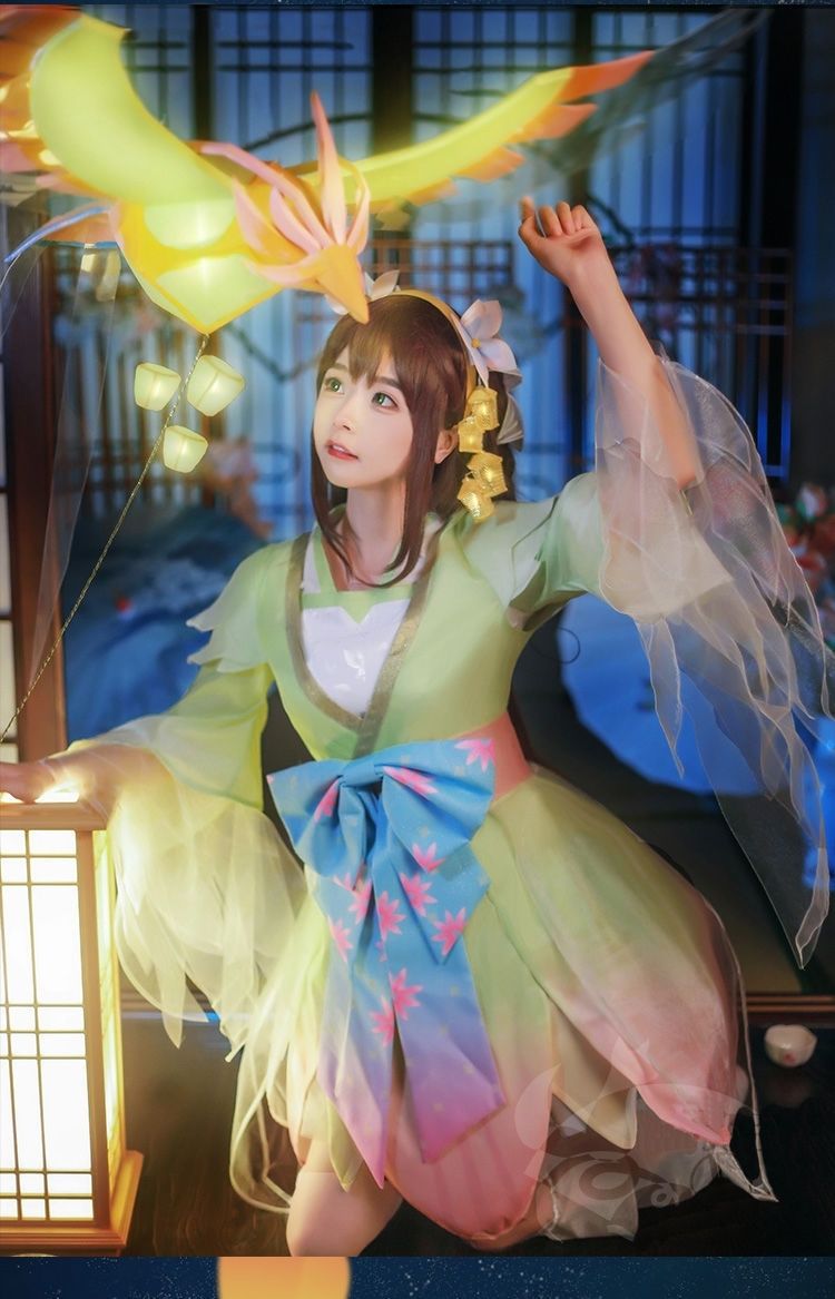 王者荣耀cospaly娜可露露晚萤莹cos服衣服cosply服装女 衣服全套 s