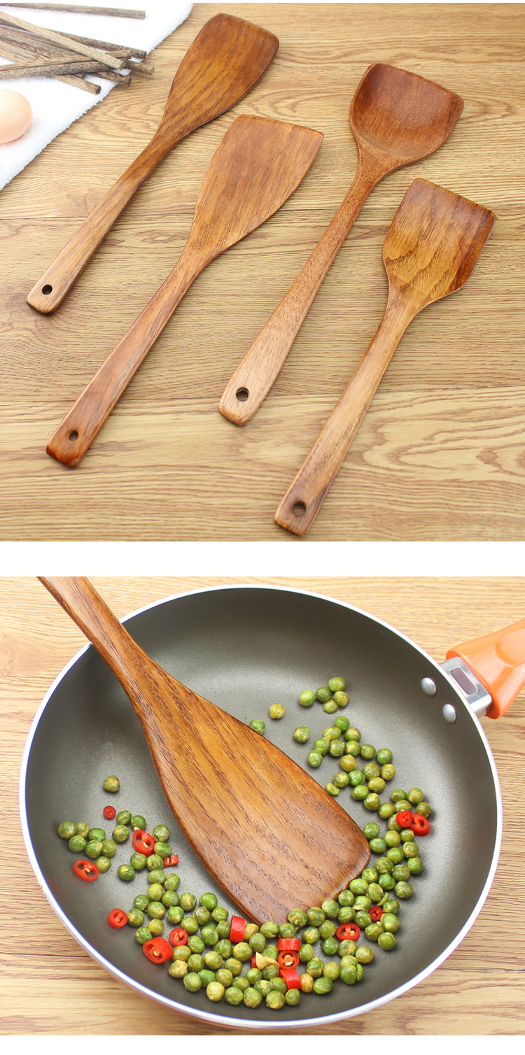 米饭木勺子 木饭勺实木饭铲子长柄木勺家用电饭锅木头盛饭勺子打米饭