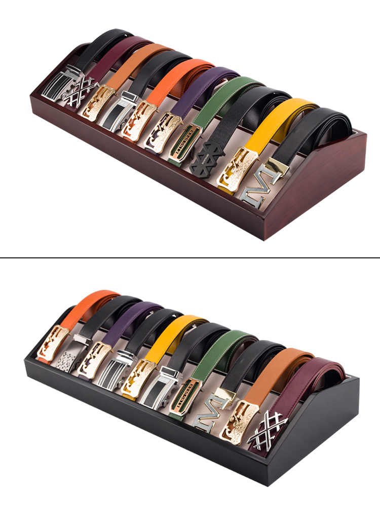 皮带展示架皮带架子皮带展示架店内用裤带收纳盒腰带展货架店铺陈列