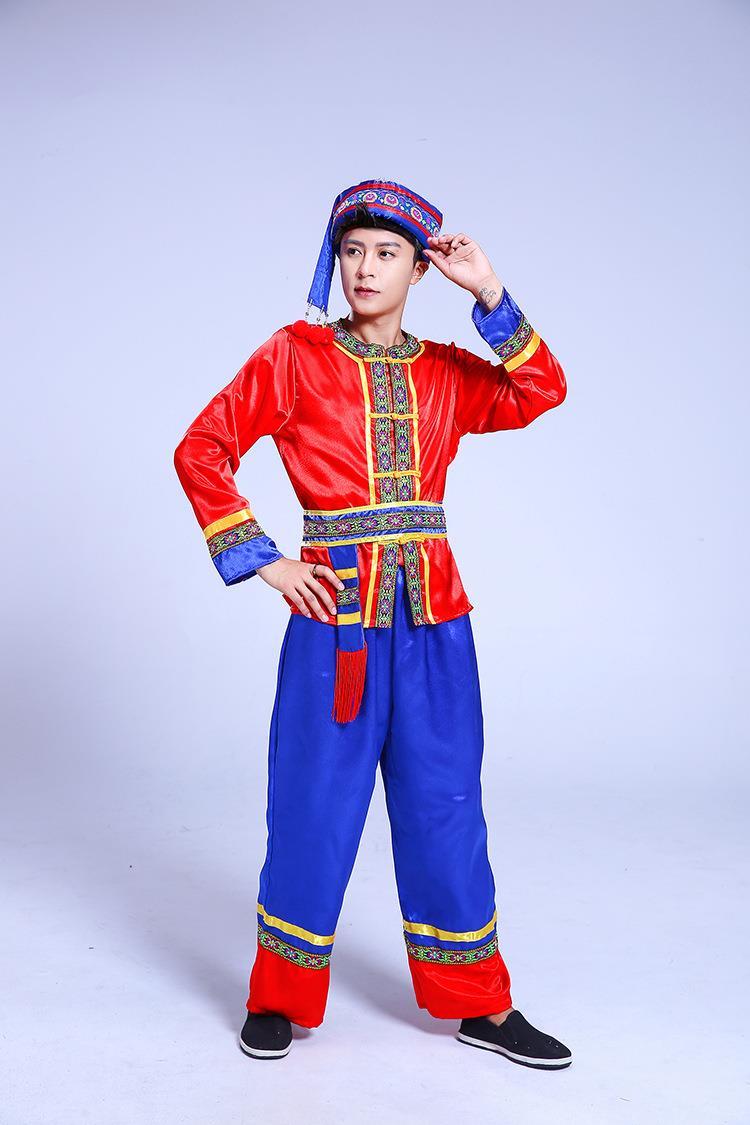 《国货之光》少数民族服装男苗族湘西土家族云南瑶族广西壮族彝族演出