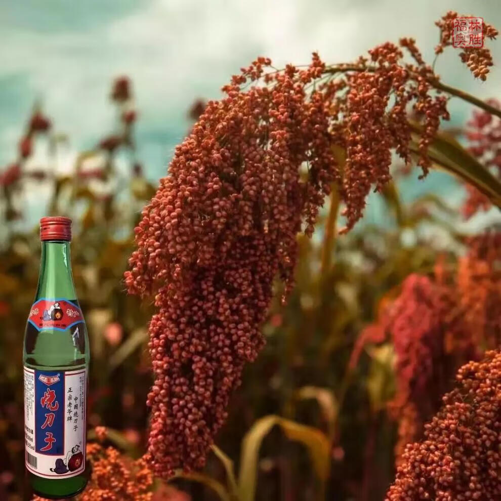 东北烧刀子白酒80度 52度 纯粮食白酒 清香型 光瓶白酒 整箱 6瓶纯粮