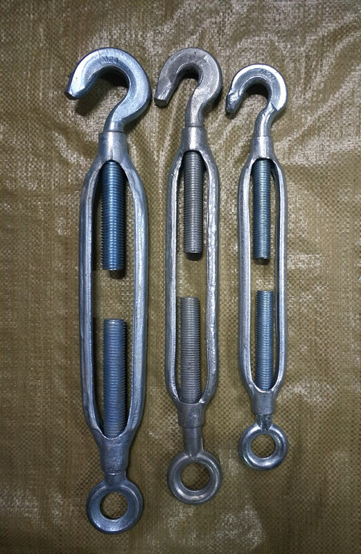 镀锌花篮螺丝花蓝螺丝花兰螺丝钢丝绳收紧器开体花蓝m8m10m24m8