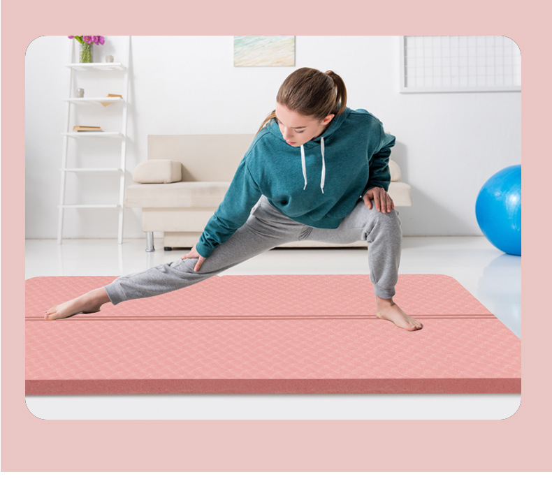 【2022新品】千宸 家用室内健身舞蹈瑜伽垫30mm加厚加宽加长隔音减震