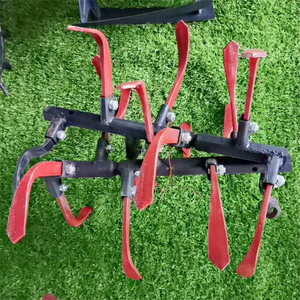 微耕机深耕刀片硬地深耕松土旋耕翻土深挖刀勾子刀185型弯刀左1右1