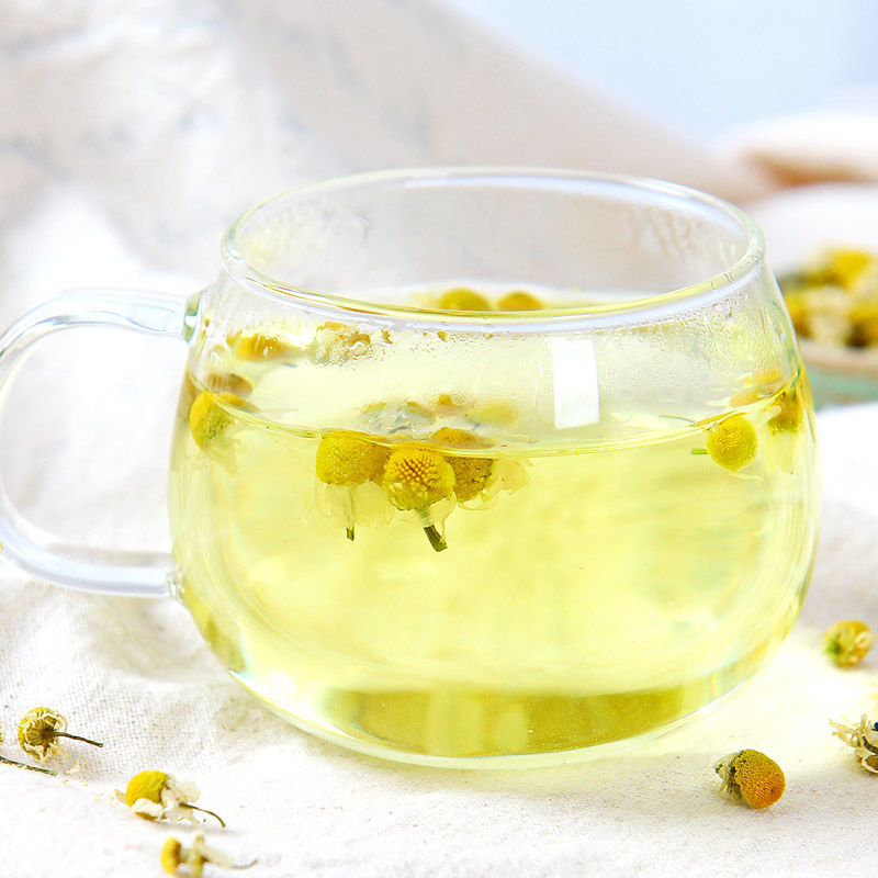 德国洋甘菊花茶 1瓶 进口德国洋甘菊茶叶花茶养生洋甘菊西洋甘菊花草