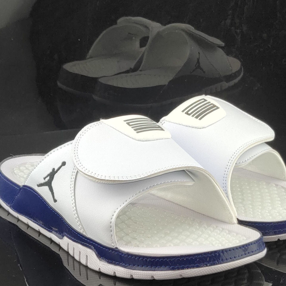 纯原2022新同款aj11男女情侣户外休闲运动复活节康扣魔术贴沙滩凉拖鞋