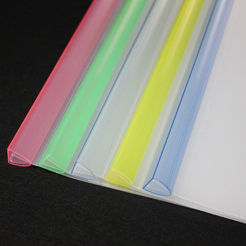 fgacct 抽杆夹a4拉杆夹横版a3纸夹水滴夹子8k开塑料夹子透明b4抽杆