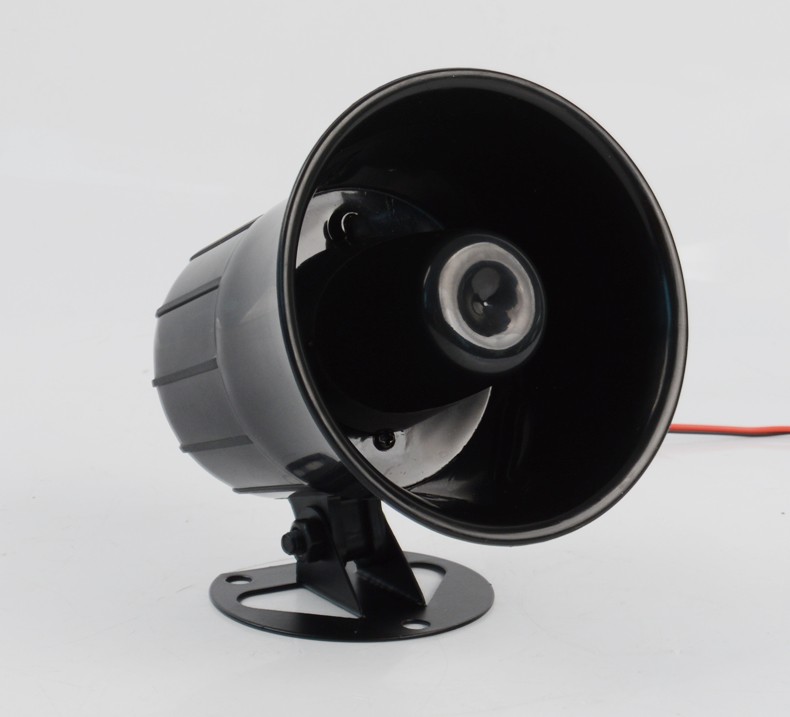 报警器喇叭220v防盗报警高音喇叭24v12v扩音喇叭120分贝定制电压