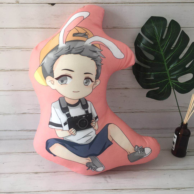 撒野周边抱枕小说撒野周边双面抱枕顾飞蒋丞q版同人靠枕靠垫送同学