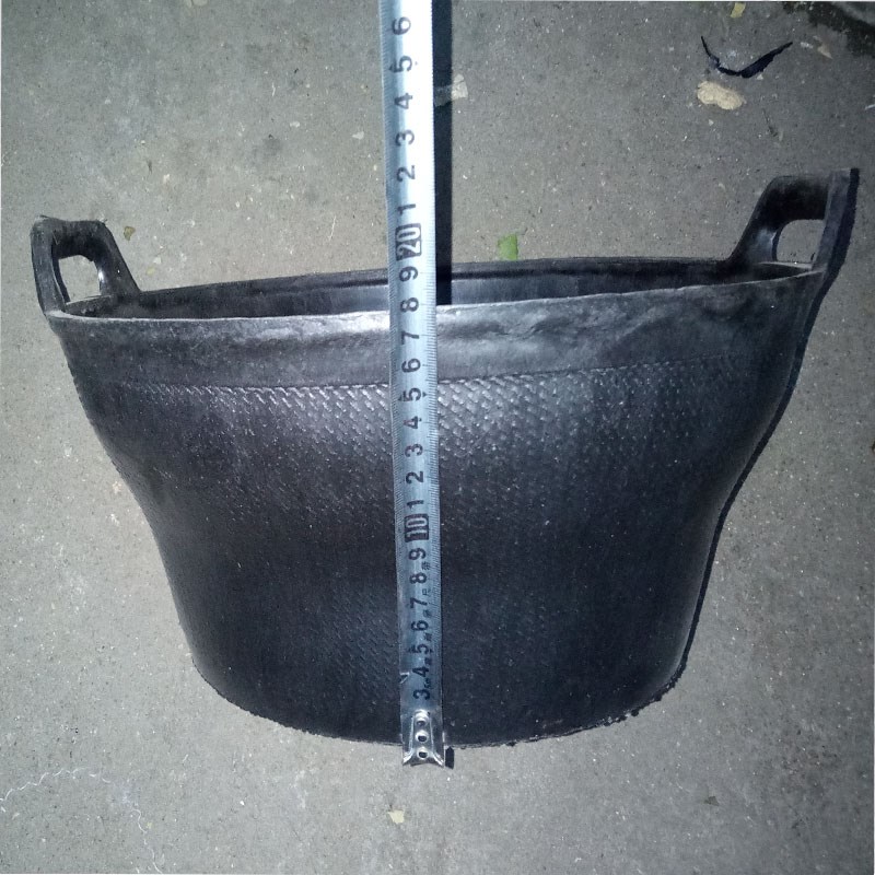 定制适用新款加厚建筑瓦工灰盆泥盆灰斗皮盒子灰槽子加厚加深泥水匠灰